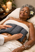 Heated Stomach Massage
