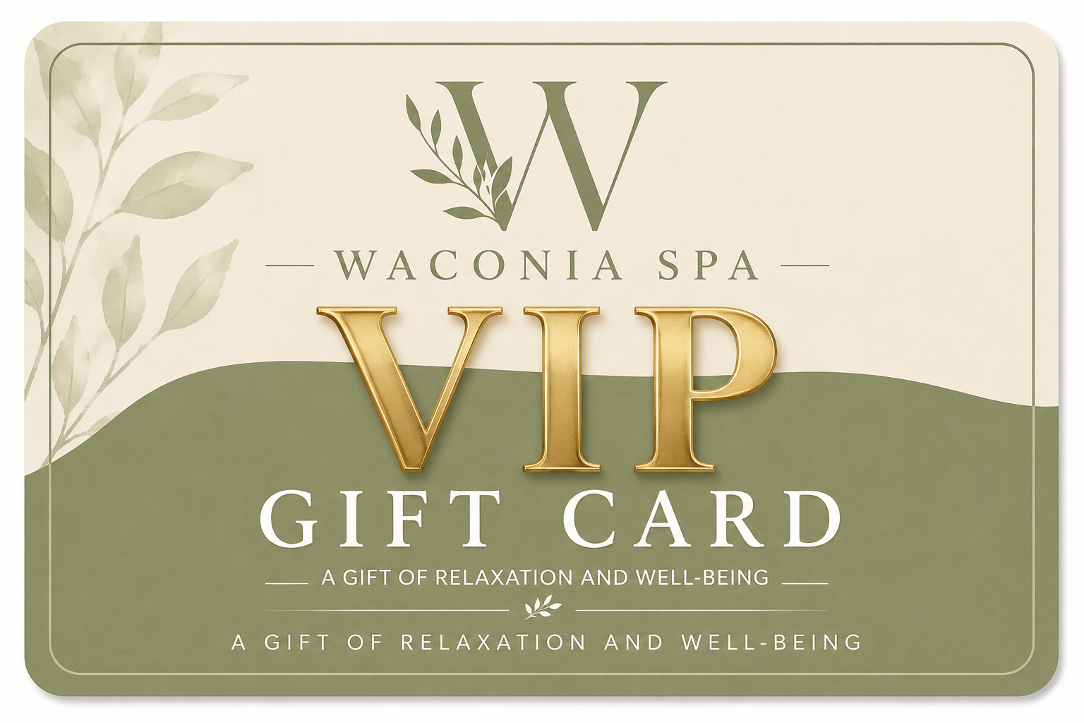 Waconia Spa VIP Gift Card