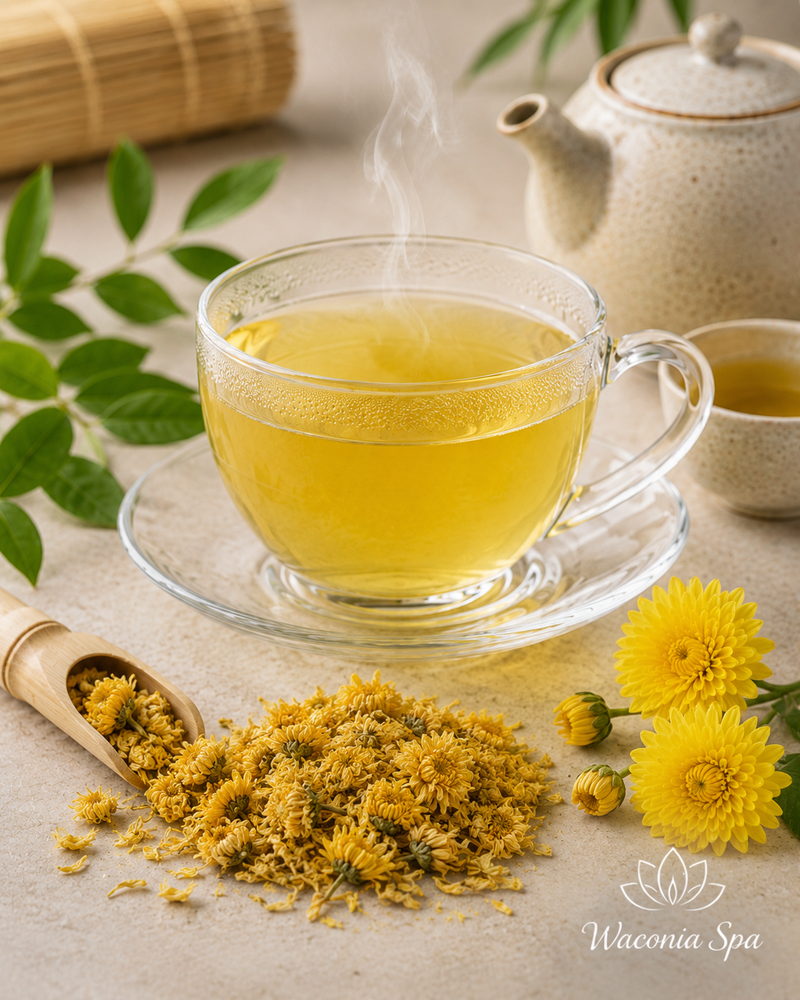 Organic Yellow Chrysanthemum Flower Tea